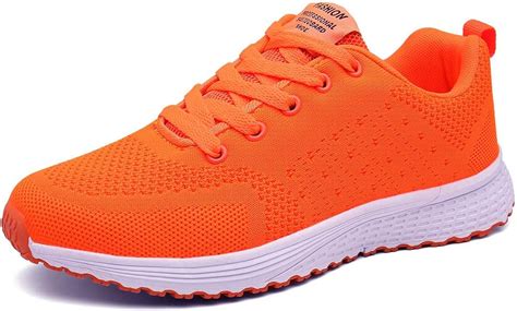 bright orange shoes women's.